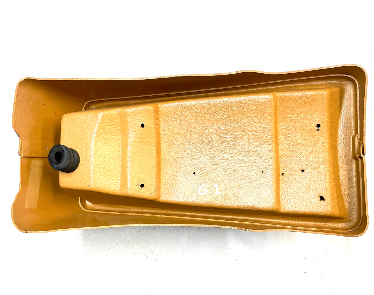 Jeep CJ factory plastic console honey tan CJ7 CJ8 YJ Wrangler 76-90
