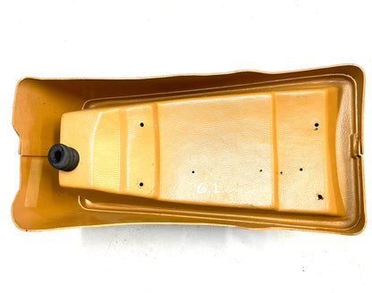 Jeep CJ factory plastic console honey tan CJ7 CJ8 YJ Wrangler 76-90