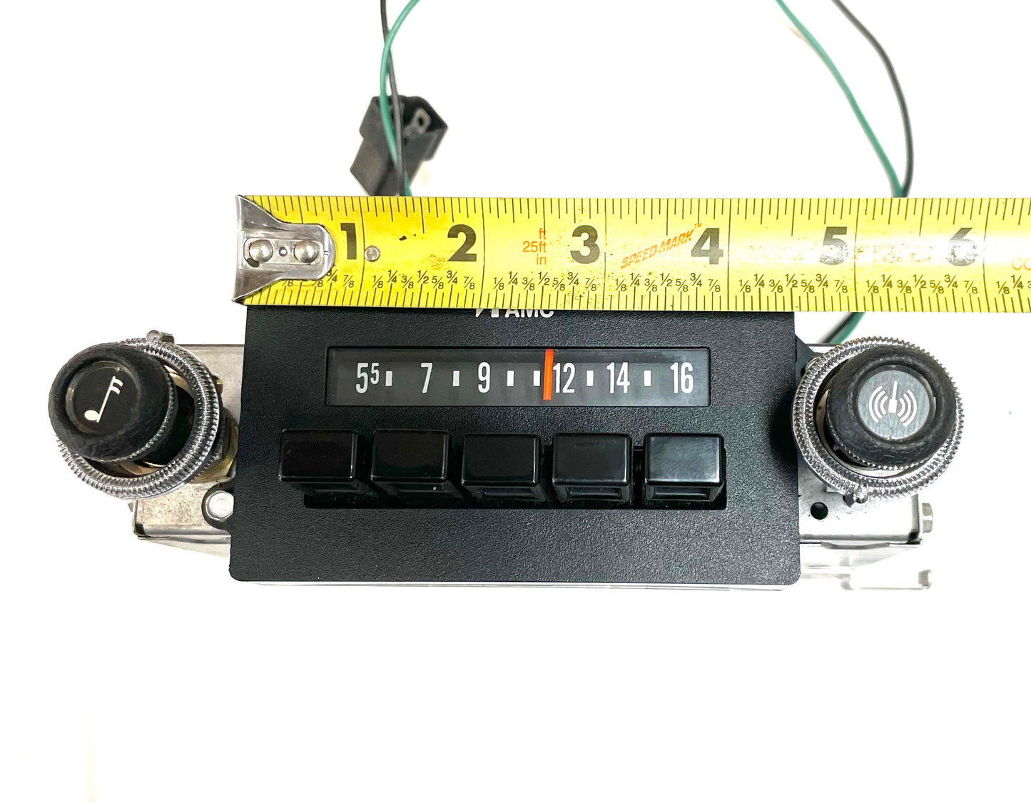 AMC Jeep NOS AM radio with knobs American Motors