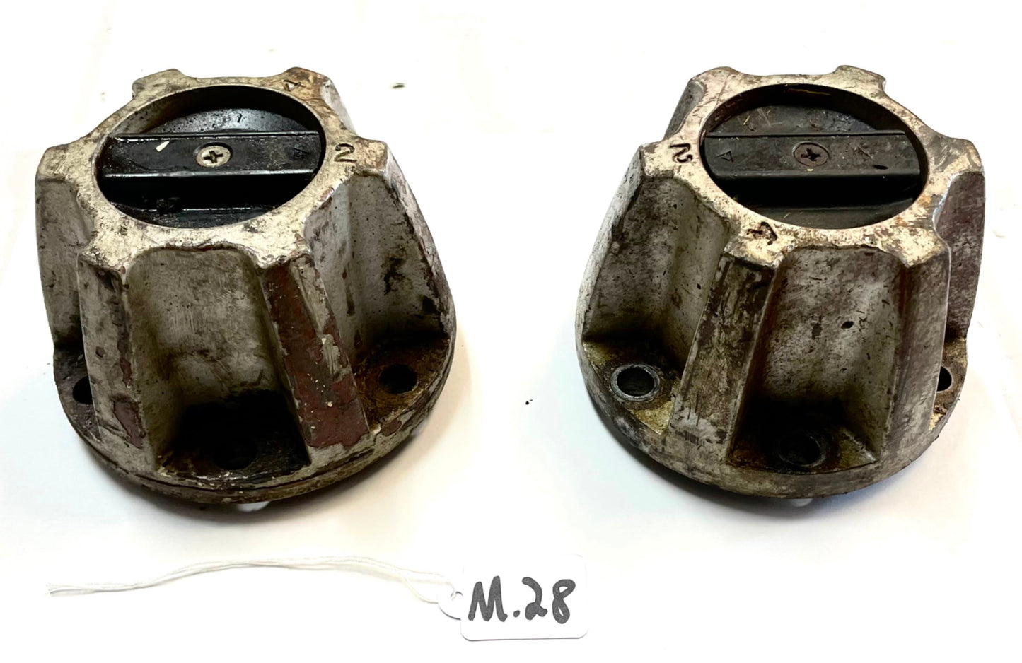 Jeep 6 bolt locking hubs CJ CJ5 CJ7 27 spline dana 30 front axle FREE SHIP