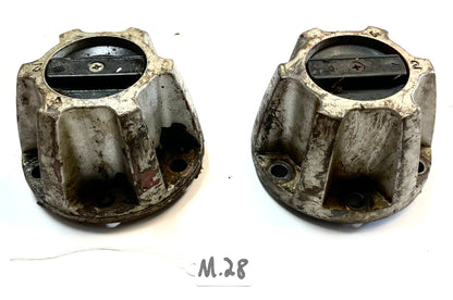 Jeep 6 bolt locking hubs CJ CJ5 CJ7 27 spline dana 30 front axle FREE SHIP