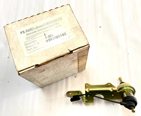 Jeep CJ7 CJ5 Carburetor Idle Stop Vacuum Solenoid 8983500342 YJ Wrangler 2.5 4.2