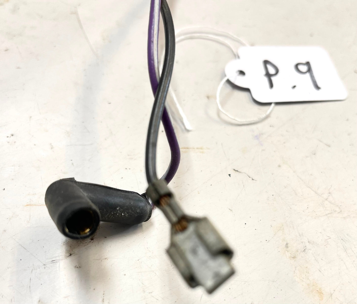 Jeep YJ Wrangler 12 volt cigarette ash tray wiring pig tail plug factory 87-95