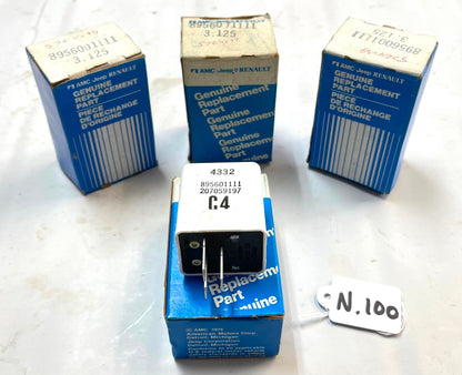 AMC JEEP NOS Horn Relay 895601111 J10 J20 New Old Stock C4