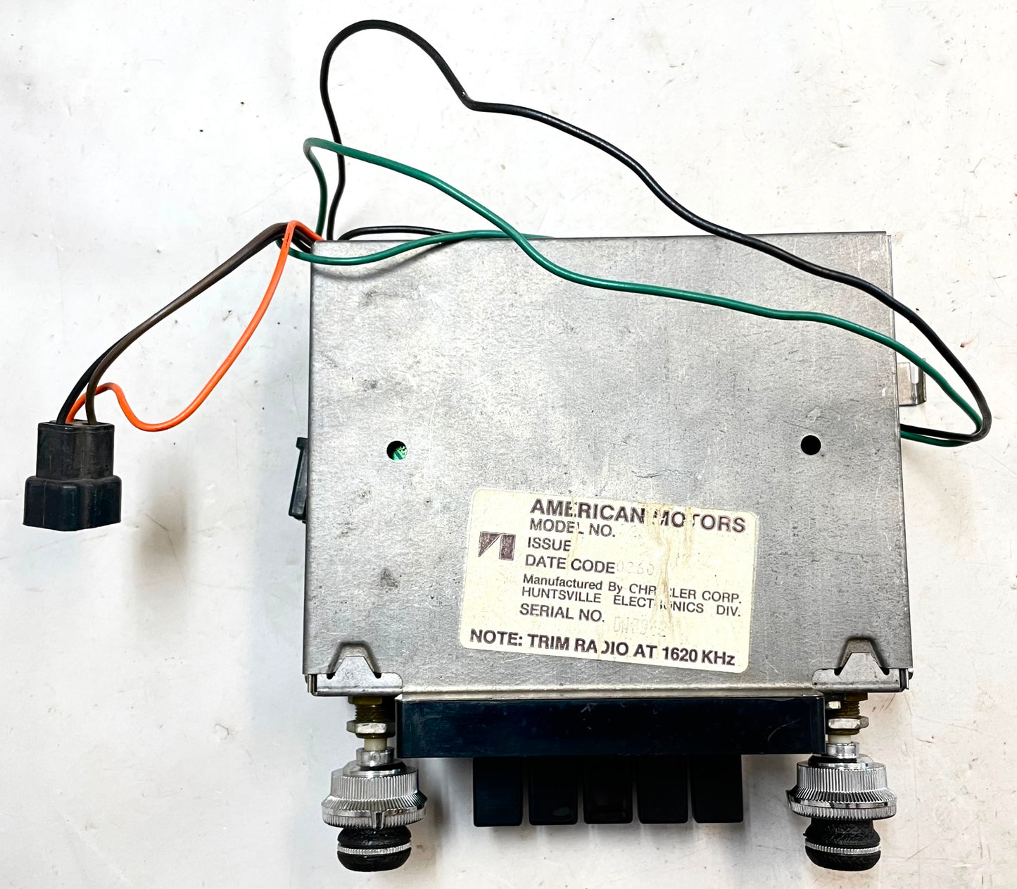 AMC Jeep NOS AM radio with knobs American Motors