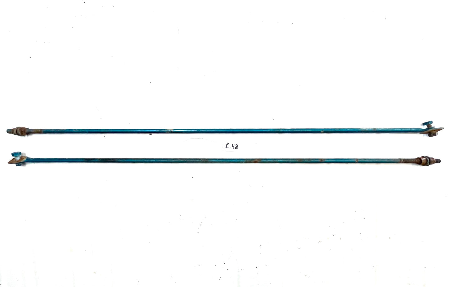 Jeep Wrangler YJ Grill Support Rods Bars 87-95 Free Shipping rod bar