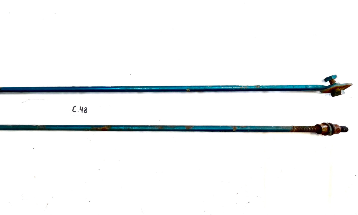 Jeep Wrangler YJ Grill Support Rods Bars 87-95 Free Shipping rod bar