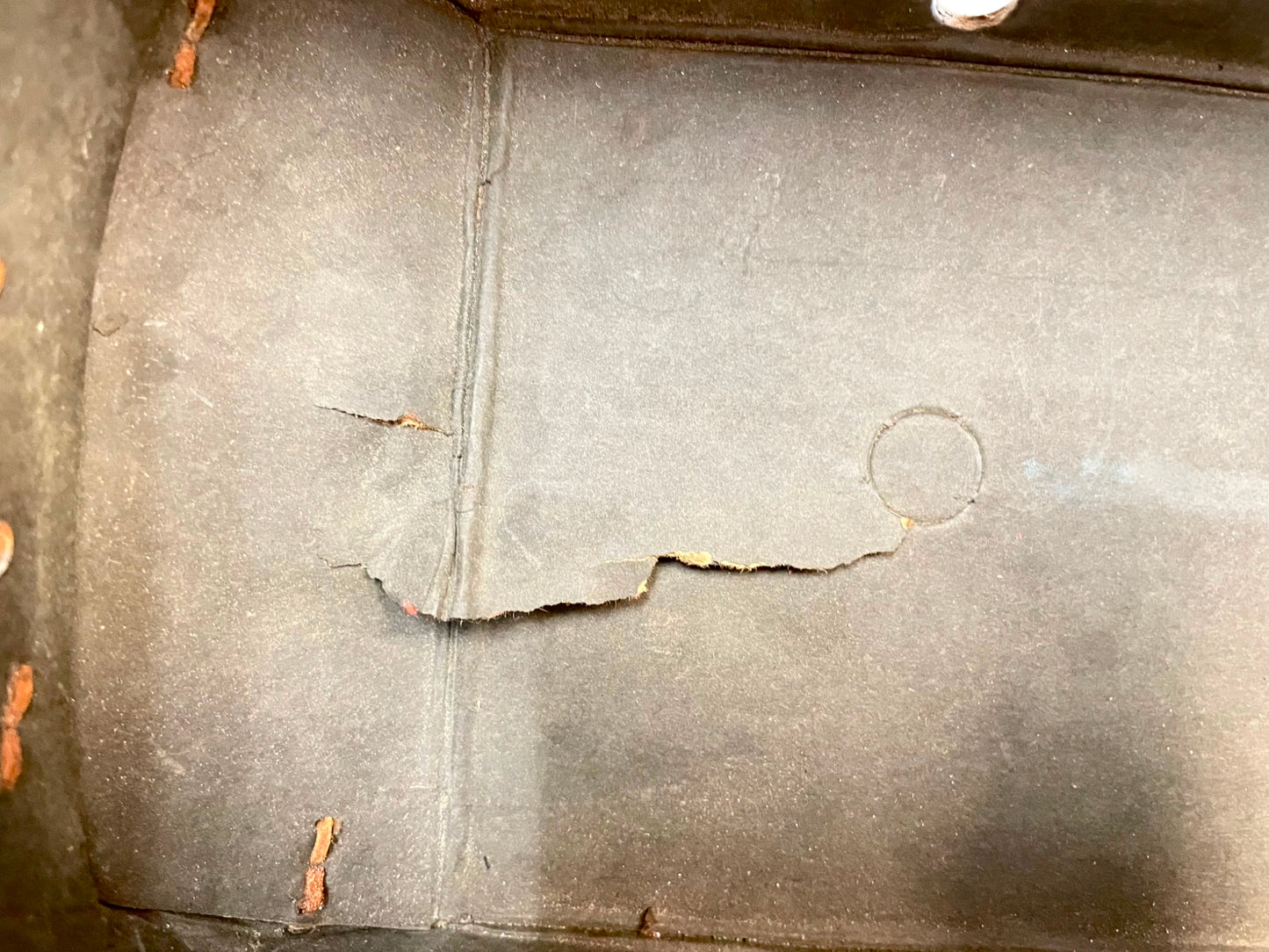 Jeep CJ factory glove box 76-86 CJ5 CJ7 CJ8 card board FREE SHIPPING!!