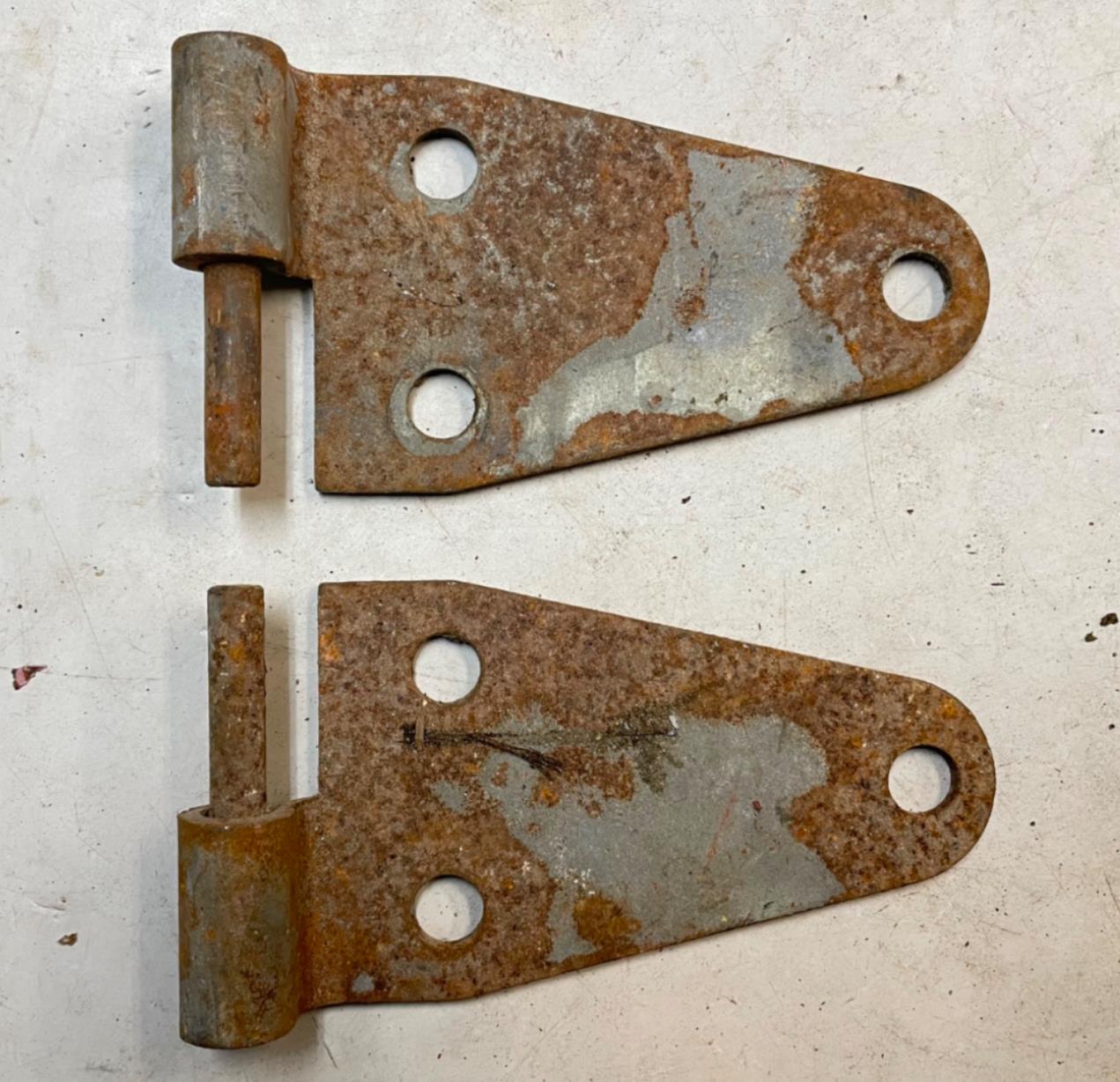 Jeep CJ5 hood hinges Early CJ5 two piece hinge Kaiser Willys 55-71!